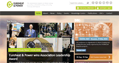 Desktop Screenshot of euroheat.org