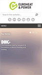 Mobile Screenshot of euroheat.org